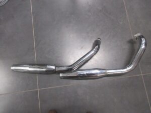 XVS650  uitlaat org
