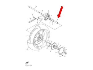 FJR1300A  afstandbus, BEARING