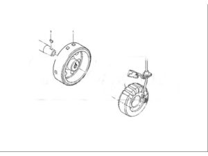 FZS600  stator ASSY       2003
