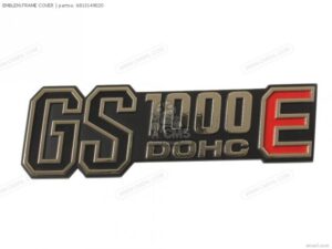 GS1000 EMBLEM,FRM CVR