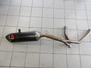 DL650 uitlaat systeem