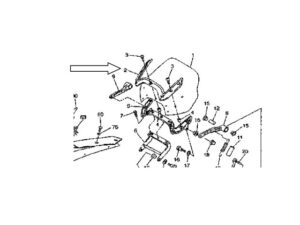 FJR1300 WASHER, LEG SHIELD