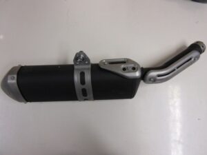 Teneré 700 orginele slip on uitlaat
