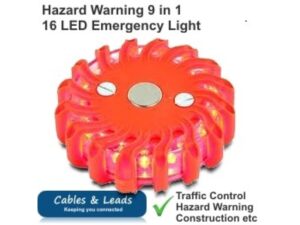 EMERGENCY LED HAZARD LAMP, BOOSTER