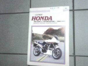 WERKPLAATS-BOEK HONDA VF700-1000CC V-FO