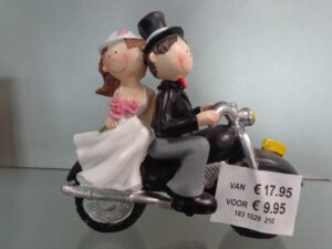 Cadeau Beeld huwelijk Booster, Motor, M/