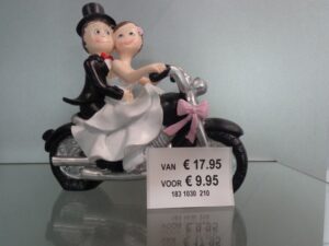 Cadeau Beeld huwelijk Booster, Motor, W/