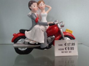 Cadeau Beeld huwelijk Booster, Motor, W/