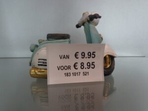 Cadeau Spaarpot Booster, Scooter, 14