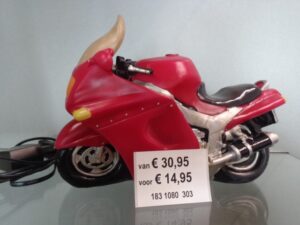 Cadeau Tafellamp Booster, Motorfiets FP