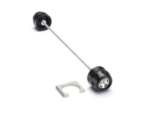 MT-09 REAR AXLE PROTECTOR-BLCK-SLVR