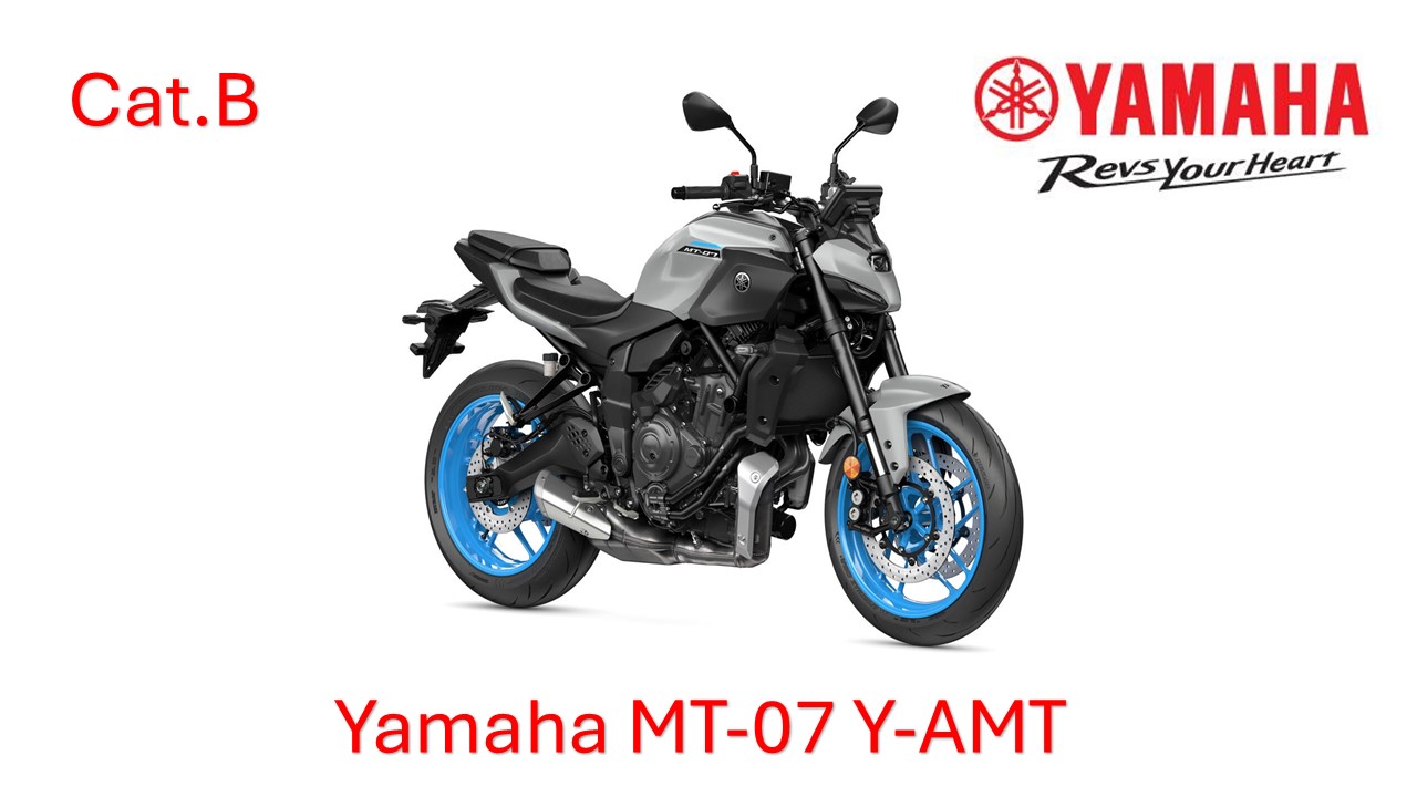 Motorverhuur Yamaha MT-07 Y-AMT